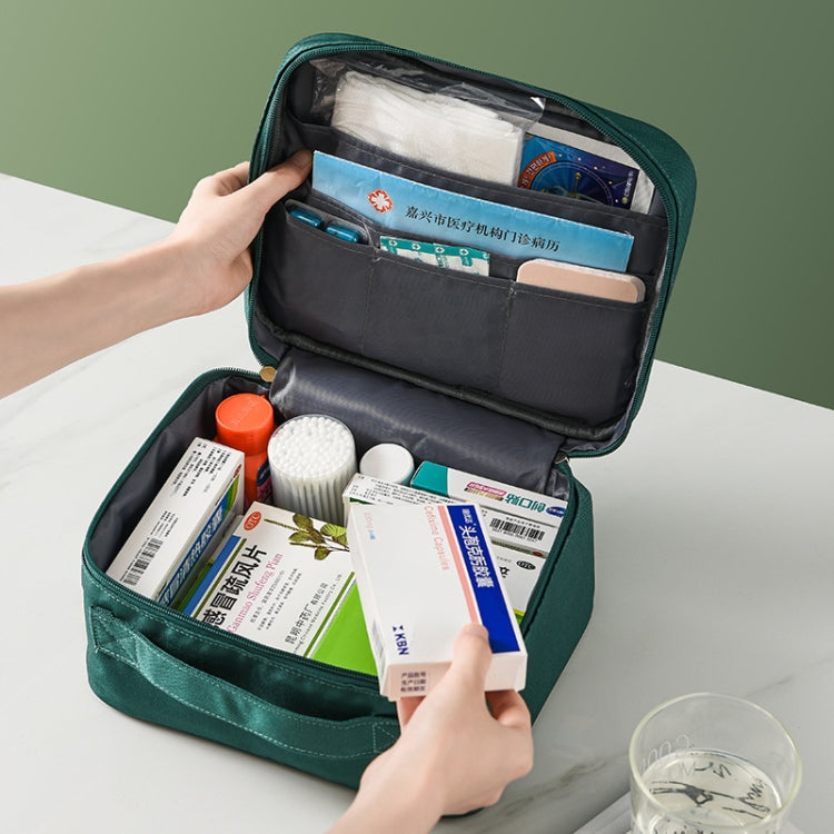 Thickened Large-Capacity Multifunctional Medicine Box Family Portable Storage Bag(Pink) - free shipping - PMC TechLife - Order now!