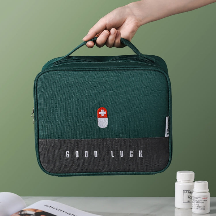 Thickened Large-Capacity Multifunctional Medicine Box Family Portable Storage Bag(Pink) - free shipping - PMC TechLife - Order now!