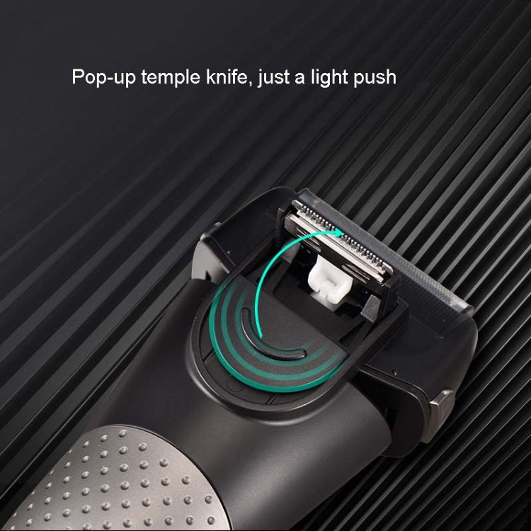 BG-7100 Electric Shaver Reciprocating Shaver LED Digital Rechargeable Shaver - free shipping - PMC TechLife - Order now!