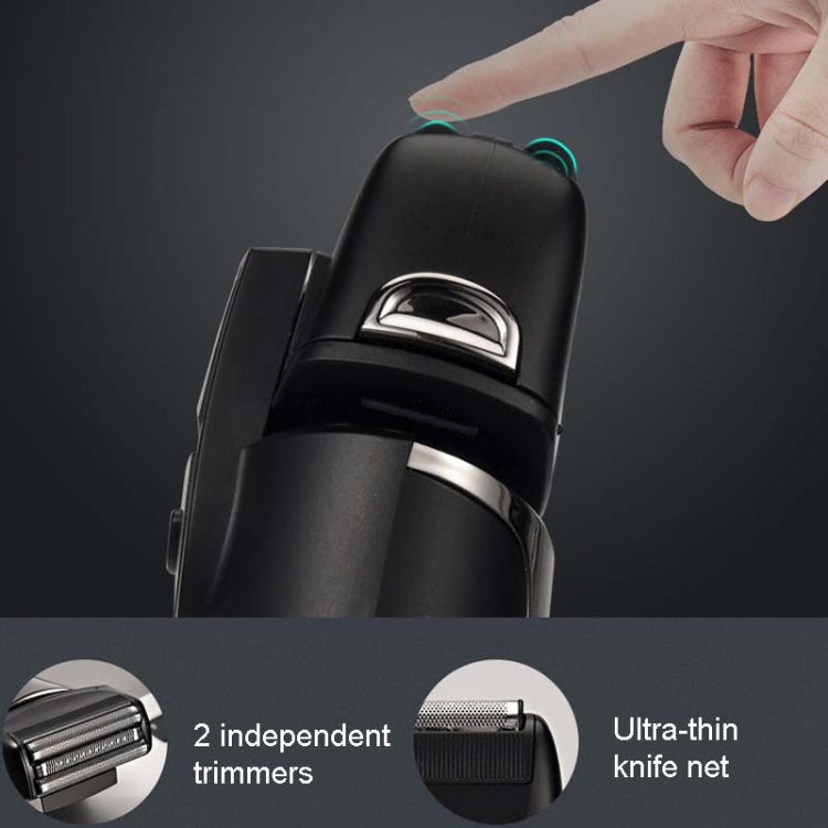 BG-7100 Electric Shaver Reciprocating Shaver LED Digital Rechargeable Shaver - free shipping - PMC TechLife - Order now!