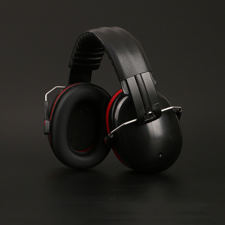 Soundproof Earmuffs Noise-Proof Sleep Earmuffs Industrial Protective Earmuffs Ear Caps(Red Black) - Earmuff & Pad by PMC TechLife | Online Shopping South Africa | PMC TechLife