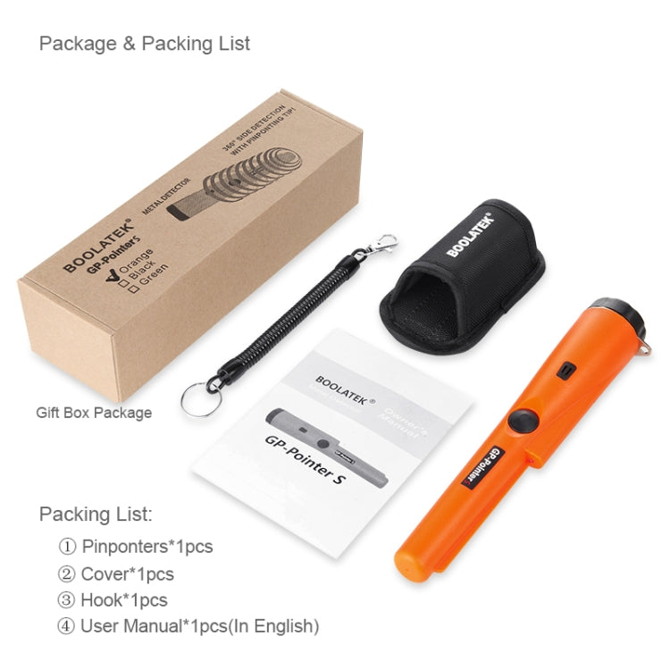 GP-Pointer S Metal Detector Gold Detector Pointer Pinpointing(Black) - free shipping - PMC TechLife - Order now!