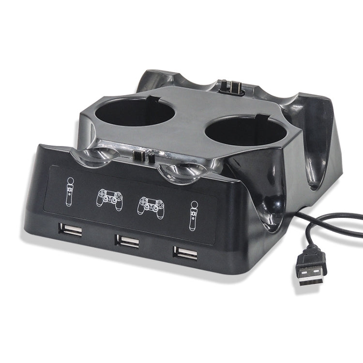 iPlay Gamepad Charger Multifunctional Charging Base For PS4 VR/PS VR/PS Move - Charger & Power by iplay | Online Shopping South Africa | PMC TechLife