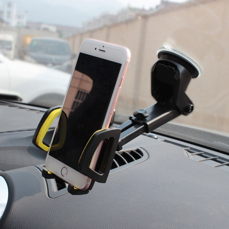 Car Phone Holder Car Air Outlet Mobile Phone Holder Suction Cup Navigation Instrument Panel General, Style:2 in 1(Blue) - Car Holders by PMC TechLife | Online Shopping South Africa | PMC TechLife