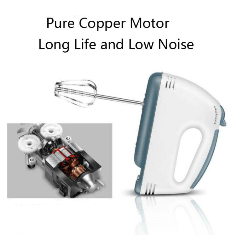 Whisk Electric Household Mini Whisk Baking Small Whipped Cream Machine, Specification:US Plug+4 Stirring Rods - Stirrer & Squeezer by PMC TechLife | Online Shopping South Africa | PMC TechLife