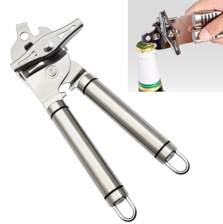 3 in 1 Thickened 304 Stainless Steel Manual Powerful Multifunctional Bottle Opener - Openers by PMC TechLife | Online Shopping South Africa | PMC TechLife | Buy Now Pay Later Mobicred