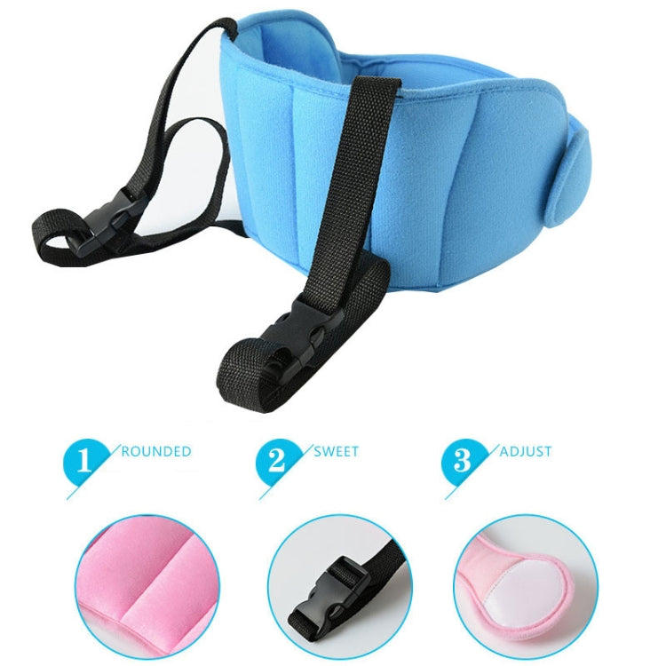Child Car Seat Head Support Comfortable Safe Sleep Solution Pillows Neck Travel Stroller Soft Cushion(Grey) - Seat Belts & Padding by PMC TechLife | Online Shopping South Africa | PMC TechLife