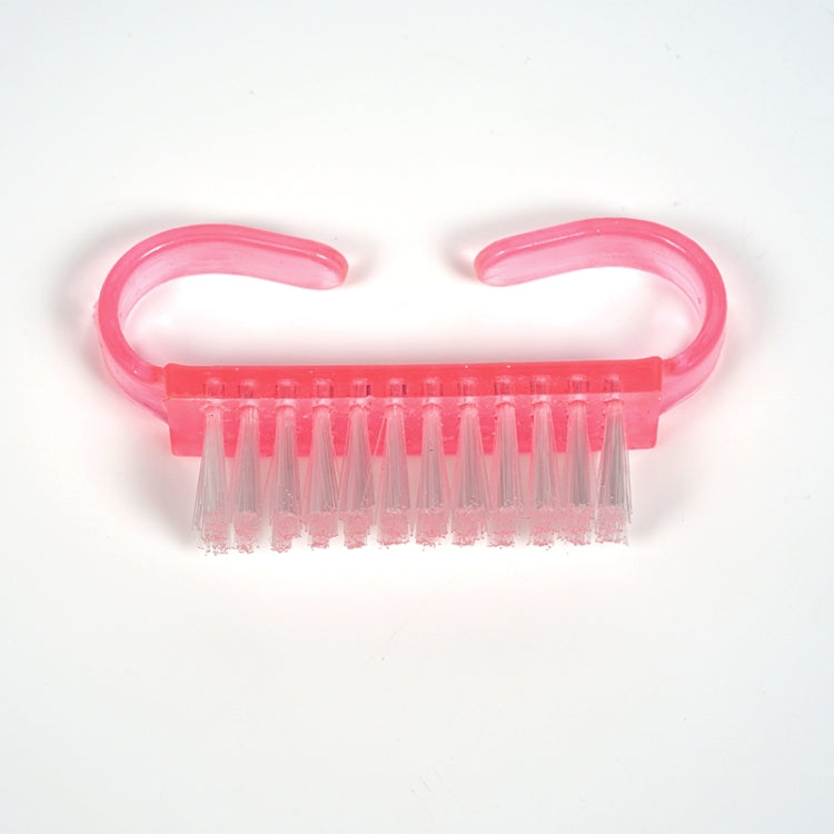10 PCS Cleaning Brush Tools Nail Art Care Manicure Pedicure Remove Dust Small Angle Clean Brushes(Pink) - Nail Art Equipment by PMC TechLife | Online Shopping South Africa | PMC TechLife