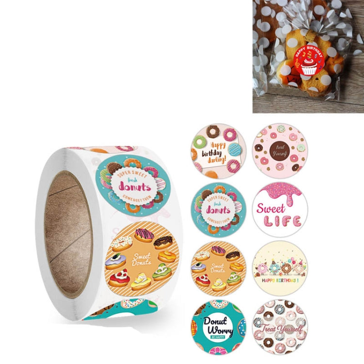 Children Happy Birthday Stickers Decorations Greeting Cards Label, Size: 2.5 cm / 1inch(A-185) - Sticker & Tags by PMC Jewellery | Online Shopping South Africa | PMC Jewellery