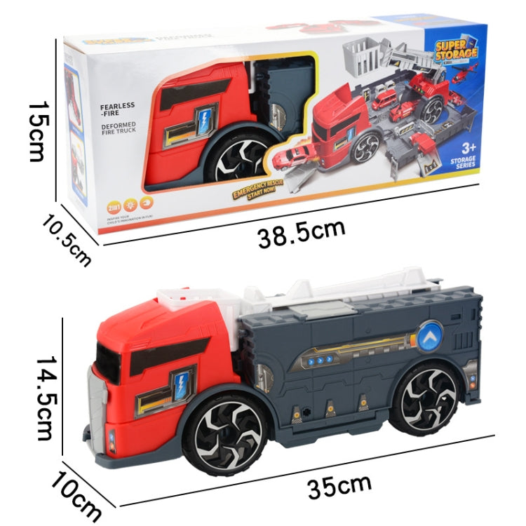 Children Toy Tractor Container Truck Simulation Parking Lot Car Model Set(Engineering vehicle) - Model Toys by PMC Jewellery | Online Shopping South Africa | PMC Jewellery