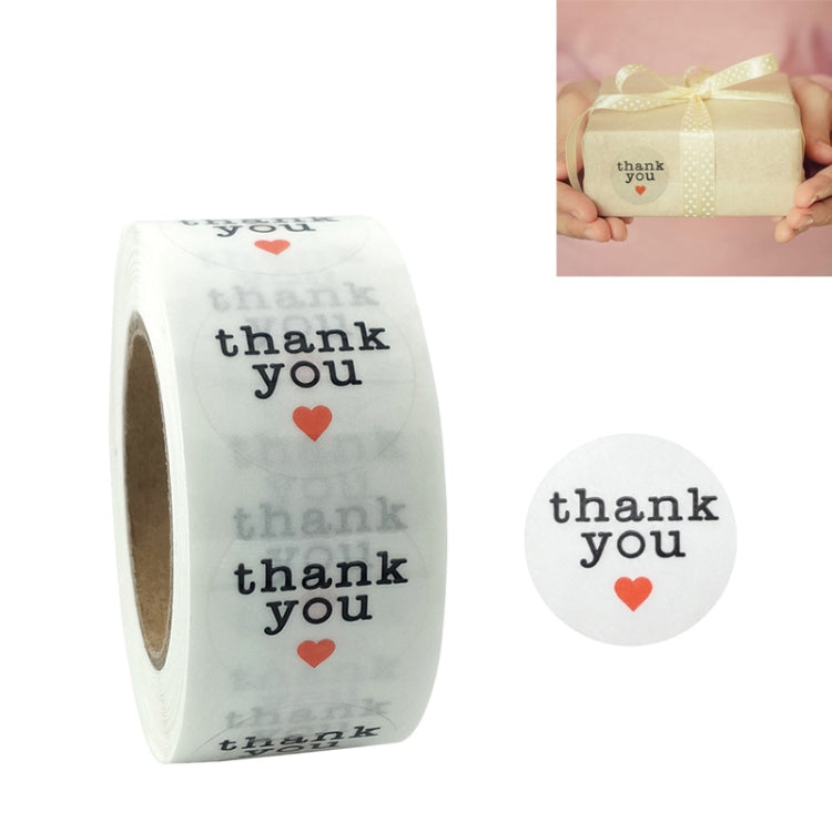 3 PCS Thank You Label Baking Wedding Decoration Sticker, Size: 2.5cm / 1inch(E-05) - Sticker & Tags by PMC Jewellery | Online Shopping South Africa | PMC Jewellery