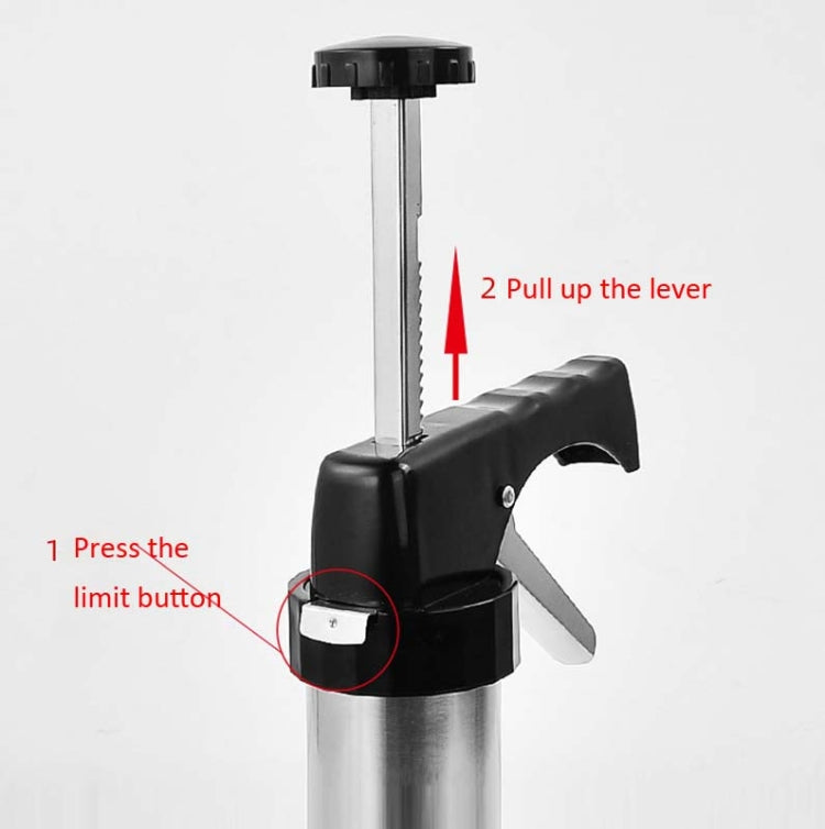 Multi-Function Stainless Steel Piping Gun Set Cookie Biscuits Hand Pressing Biscuit Machine Household DIY Baking Tools - free shipping - PMC TechLife - Order now!