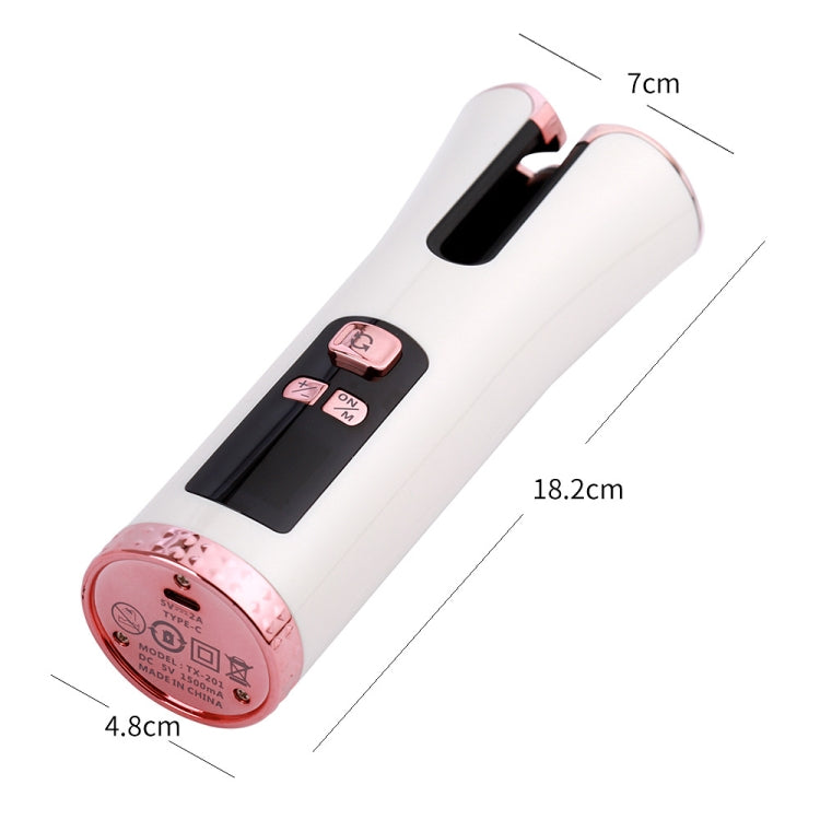 USB Charging Automatic Rotating Curling Iron Portable Wireless Travel Curling Iron(Black) - Hair Curler by PMC TechLife | Online Shopping South Africa | PMC TechLife