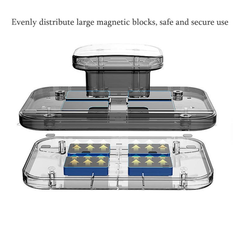 Adjustable Magnetic Glass Wiper Double-Sided Magnetic Window Wiper High-Level Insulating Glass Cleaner, Specification: Rectangle 24-40mm - free shipping - PMC TechLife - Order now!