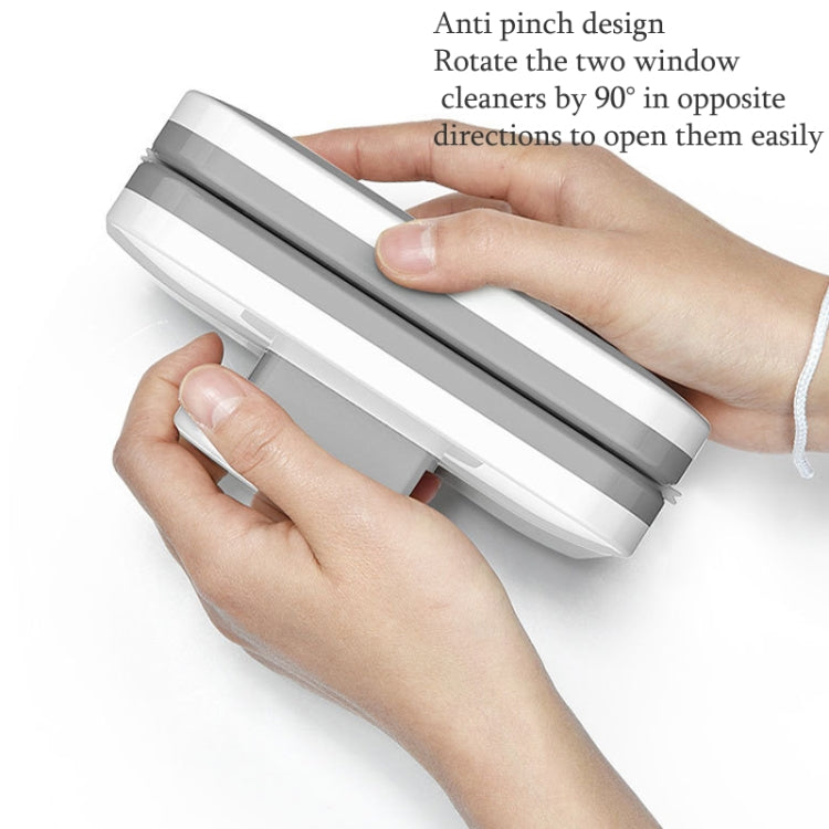 Adjustable Magnetic Glass Wiper Double-Sided Magnetic Window Wiper High-Level Insulating Glass Cleaner, Specification: Rectangle 24-40mm - free shipping - PMC TechLife - Order now!