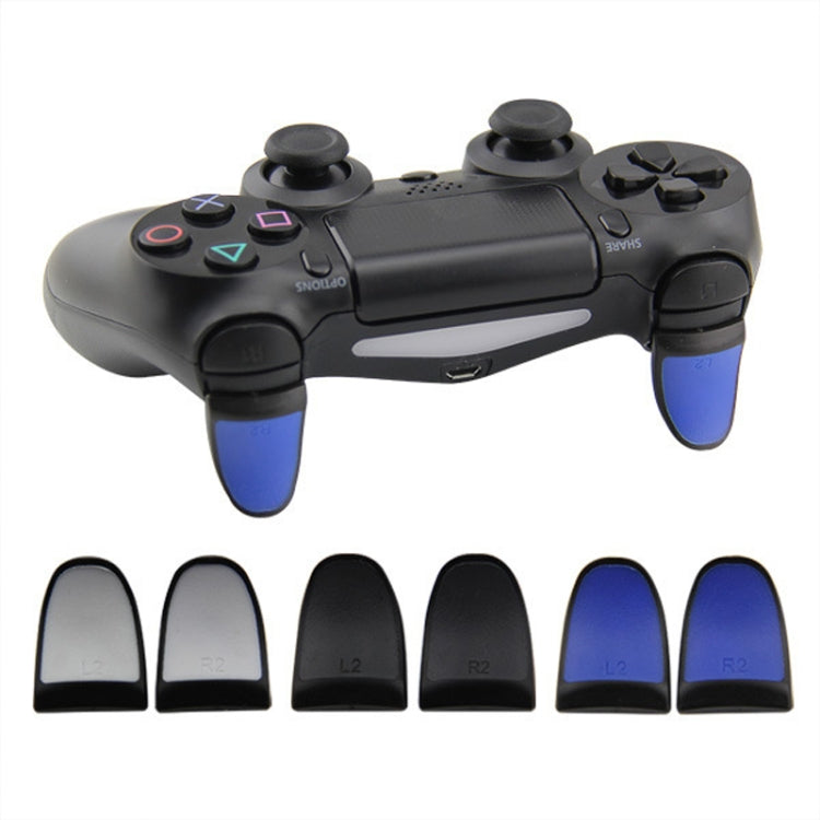 2 Pairs Gamepad Extended Buttons L2R2 Buttons Suitable For PS4(Red) - Gamepads by PMC TechLife | Online Shopping South Africa | PMC TechLife