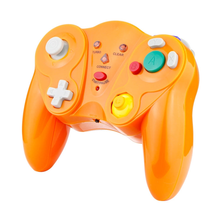 HY-5201 2.4HGz Wireless Gamepad For Nintendo NGC, Color of the product: Orange - Gamepads by PMC Jewellery | Online Shopping South Africa | PMC Jewellery