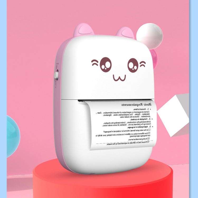C9 Mini Thermal Printer Bluetooth Photo Printer Student Homework Mistakes Collections Printer(English Version Pink) - Photo Printers by Huawei | Online Shopping South Africa | PMC TechLife | Buy Now Pay Later Mobicred