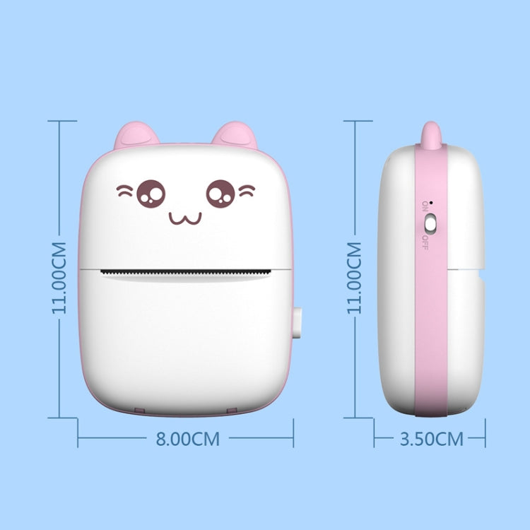 C9 Mini Thermal Printer Bluetooth Photo Printer Student Homework Mistakes Collections Printer(English Version Pink) - Photo Printers by Huawei | Online Shopping South Africa | PMC TechLife | Buy Now Pay Later Mobicred