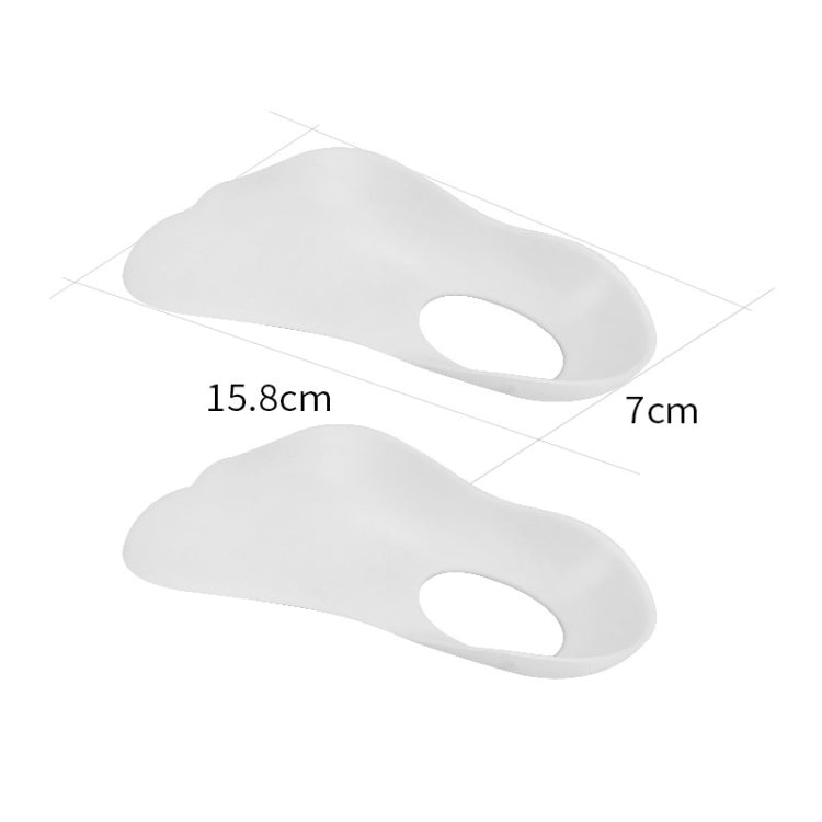 Flat Foot Orthopedic Insole Arch Collapse Support Pad Adult And Child Foot Valgus Orthosis  M  (White) - Corrector by PMC Jewellery | Online Shopping South Africa | PMC Jewellery