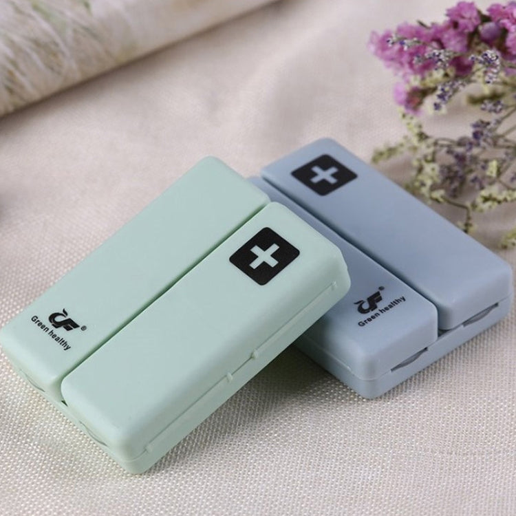 Folding Portable Sealed and Dispensing Small Pill Box(White) - free shipping - PMC TechLife - Order now!