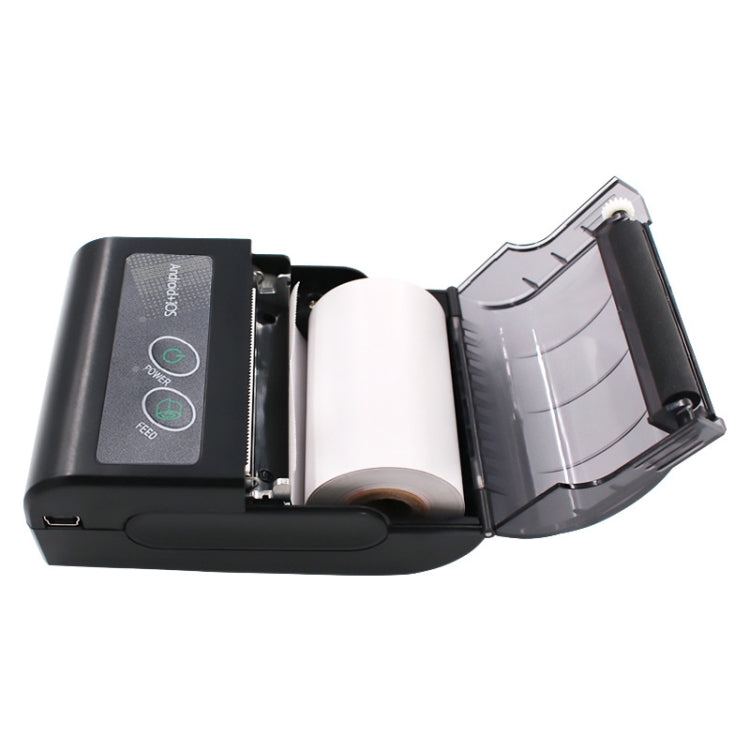 58HB6 Portable Bluetooth Thermal Printer Label Takeaway Receipt Machine, Supports Multi-Language & Symbol/Picture Printing, Model: EU Plug (English) - Printer by PMC TechLife | Online Shopping South Africa | PMC TechLife
