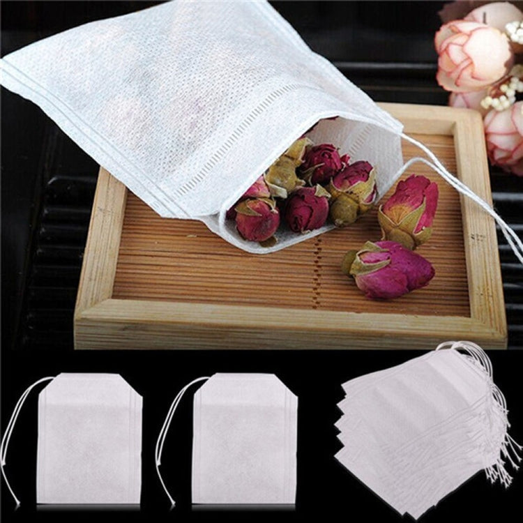 100 PCS Teabags Scented Tea Bags with Seal Filter Paper, Size: 5.5 x 7cm - Coffee Machine & Accessories by PMC TechLife | Online Shopping South Africa | PMC TechLife | Buy Now Pay Later Mobicred