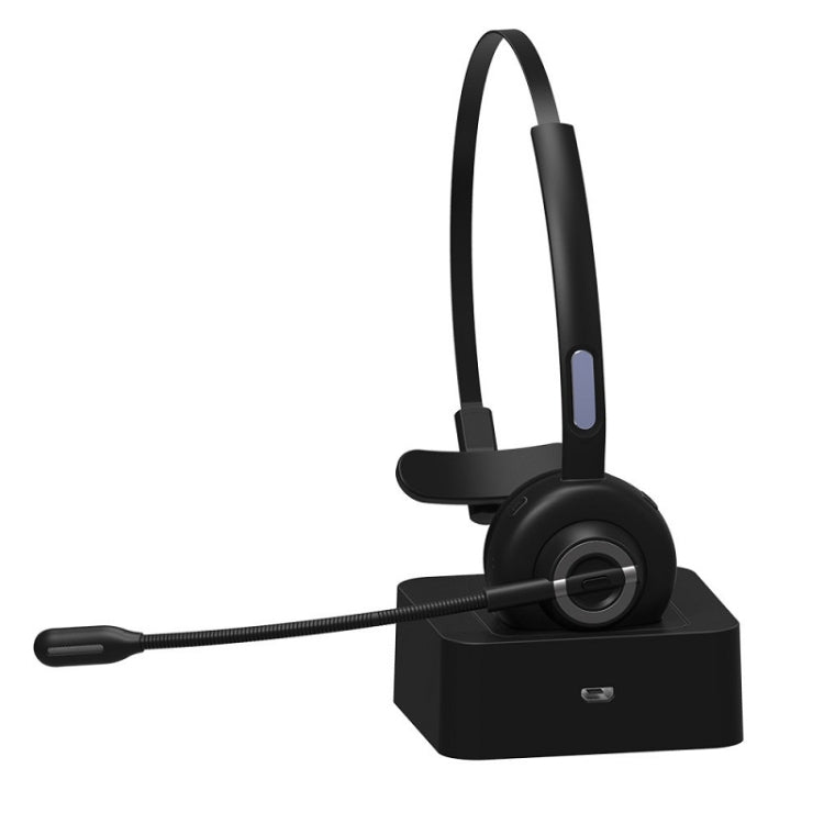 M97 Bluetooth 5.0 Headset Mono Bluetooth Earphone With Charging Base - Headset & Headphone by PMC TechLife | Online Shopping South Africa | PMC TechLife