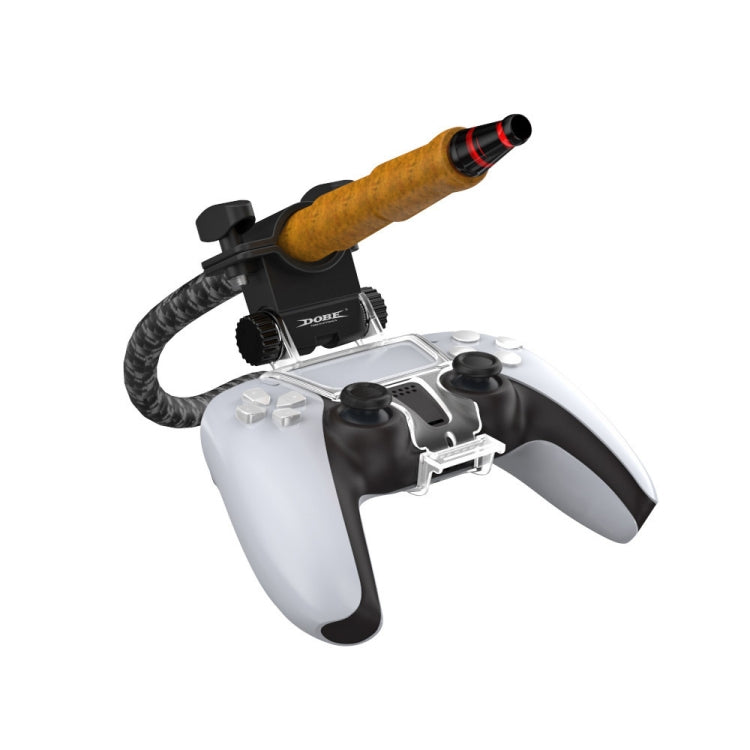 DOBE TP5-0573 Game Handle Pipe Clip Phone Holder Clip For PS5 - Holder by DOBE | Online Shopping South Africa | PMC TechLife | Buy Now Pay Later Mobicred