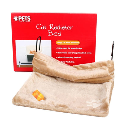 Cat Hanging Hammock Universal Window Sill Nest for All Seasons(Beige) - Beds by PMC Jewellery | Online Shopping South Africa | PMC Jewellery