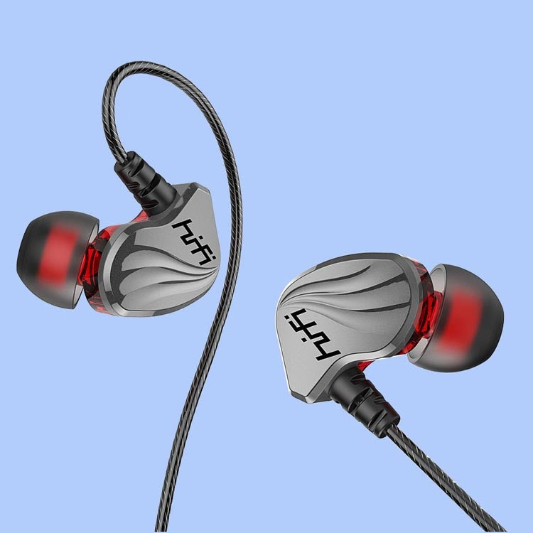 In-Ear Earphone Bass Mobile Phone Game Sports Wired Headset(Black) - In Ear Wired Earphone by PMC TechLife | Online Shopping South Africa | PMC TechLife