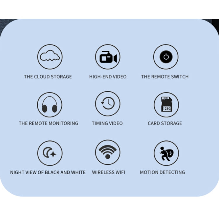 A12 Mini 1080P 5GHz Wireless WiFi Security Camera Night Vision Remote Home Small Surveillance Camera(Matte Black) - Mini Camera by PMC TechLife | Online Shopping South Africa | PMC TechLife