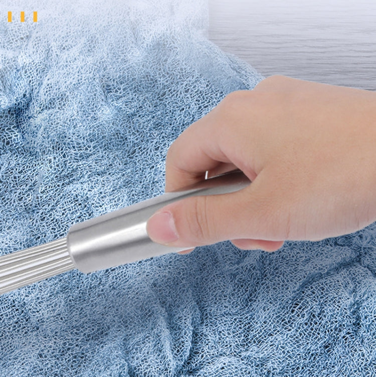 2 PCS Manual Whisk Stainless Steel Glass Bead Egg Whisk Kitchen Household Hand-Held Baking Tools Type B 12 Inch - Stirrer & Squeezer by PMC TechLife | Online Shopping South Africa | PMC TechLife