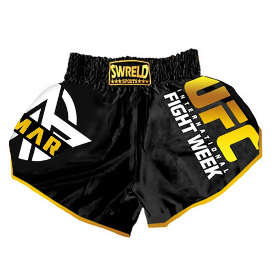 SWERLD Boxing/MMA/UFC Sports Training Fitness Shorts, Size: XL(3) - Sports Shorts by SWERLD | Online Shopping South Africa | PMC Jewellery
