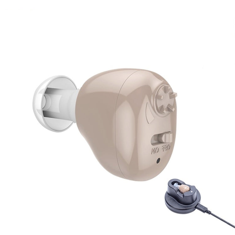 Z-12 Rechargeable In-Ear Sound Amplifier Hearing Aid with USB Cradle Charger - Hearing Aids by PMC TechLife | Online Shopping South Africa | PMC TechLife | Buy Now Pay Later Mobicred