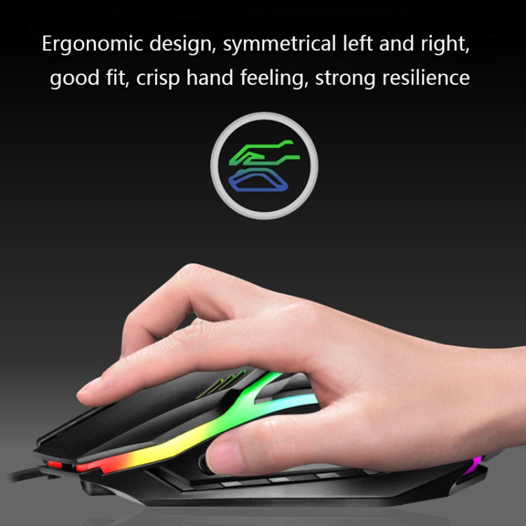 LIMEIDE GTX300 104 Keys Retro Round Key Cap USB Wired Mouse Keyboard, Cable Length: 1.4m, Colour: Punk Set White - free shipping - PMC TechLife - Order now!