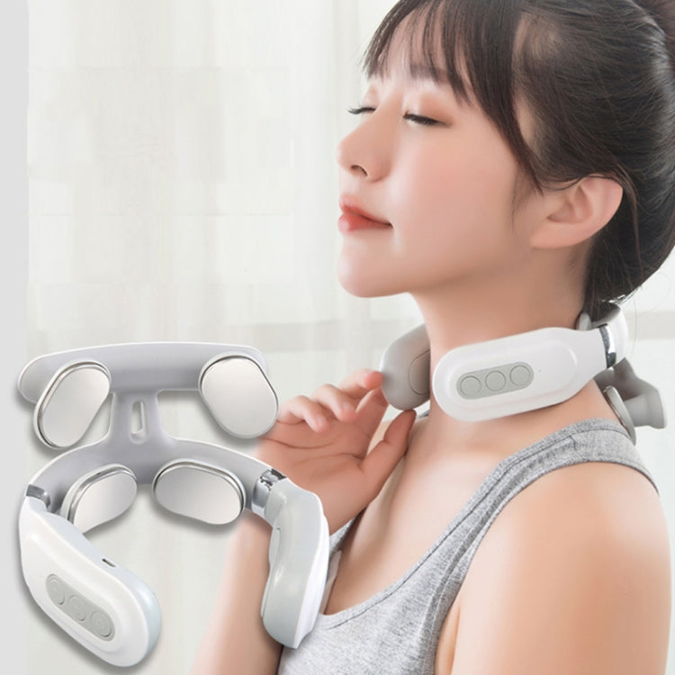 H62 Intelligent Pulse Multi-Function Neck Instrument Charging Neck Massage Device - free shipping - PMC TechLife - Order now!