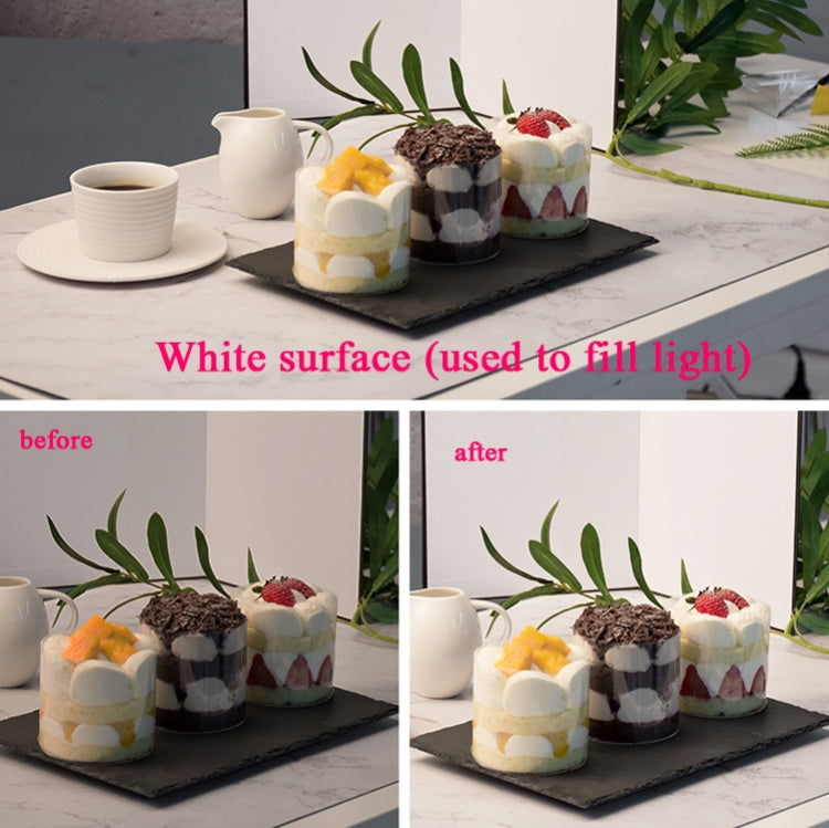 3-in-1 Reflective Board A3 Cardboard Folding Light Diffuser Board (White + Black + Silver) -  by PMC TechLife | Online Shopping South Africa | PMC TechLife