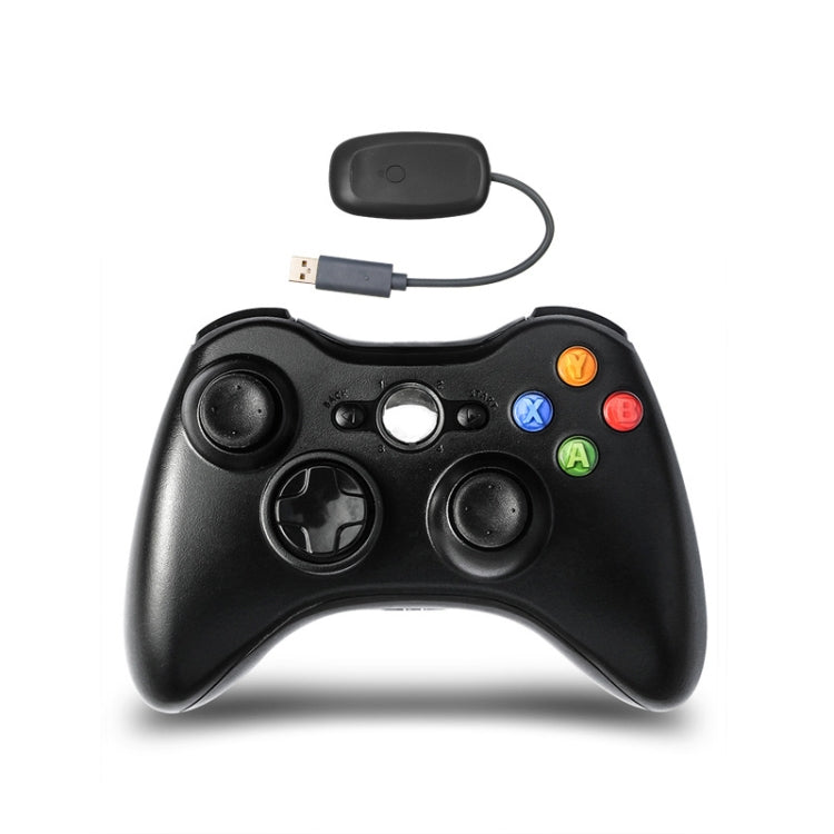 2.4G Wireless Game Controller For Xbox 360(Black) - Gamepad by PMC Jewellery | Online Shopping South Africa | PMC Jewellery