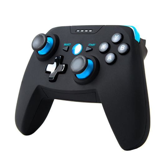 CX-X1  2.4GHz + Bluetooth 4.0 Wireless Game Controller Handle For Android / iOS / PC / PS3 Single Handle (Blue) - Gamepads by PMC Jewellery | Online Shopping South Africa | PMC Jewellery