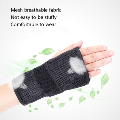 AOLIKES HS-1672 Wrist Joint Fixture Belt Breathable Wrist Sprained Fracture Fixed Sleeve Wrist Steel Strip Splint, Specification: Left Hand+Right Hand  L - Corrector by PMC Jewellery | Online Shopping South Africa | PMC Jewellery