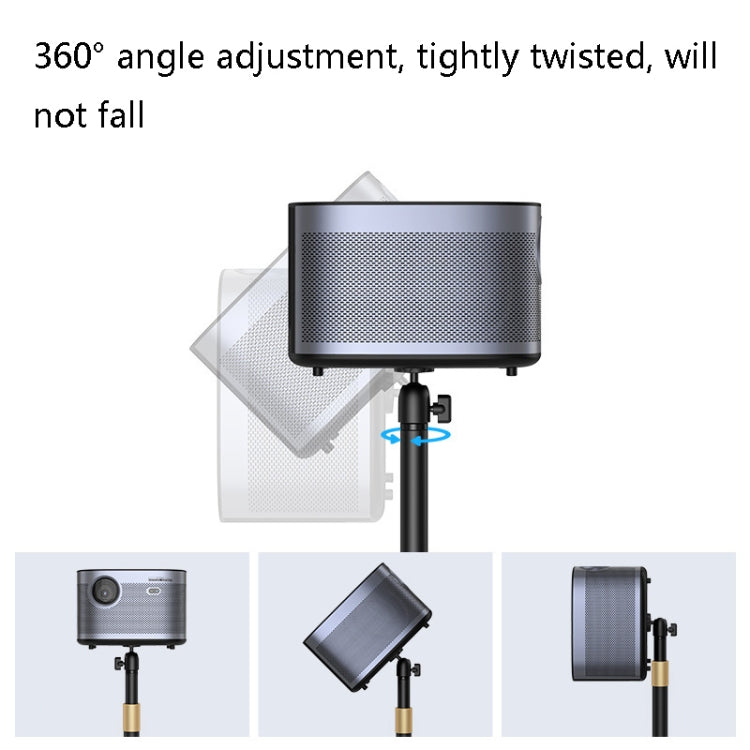 Xiaotian Desktop Metal Projection Machine Bracket Liftable Telescopic Holder, Style: L22 Floor Standard Version - free shipping - PMC TechLife - Order now!