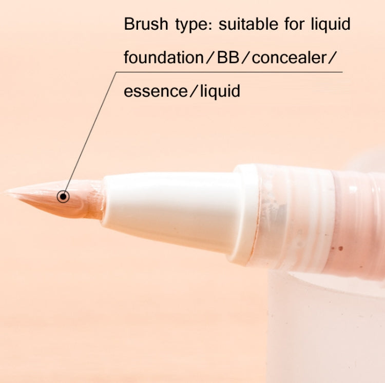 5 PCS Liquid Foundation Small Sample Refilling Pen Travel Portable Rotary Vacuum Refilling Bottle Specification： Brush Type / 5ml - Cosmetics bottle by PMC Jewellery | Online Shopping South Africa | PMC Jewellery