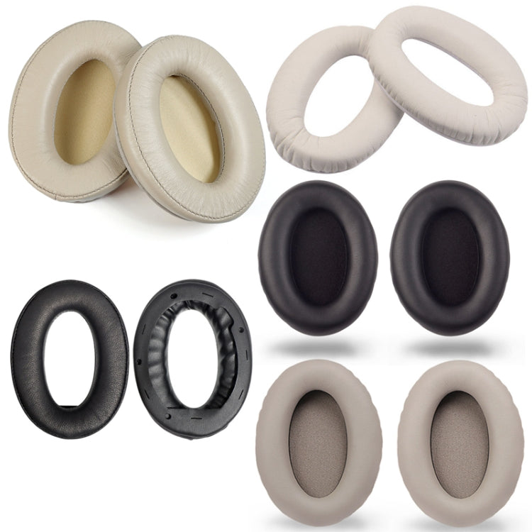 2 PCS Headset Comfortable Sponge Cover For Sony WH-1000xm2/xm3/xm4, Colour: (1000XM4)Black Protein - Earmuff & Pad by PMC TechLife | Online Shopping South Africa | PMC TechLife
