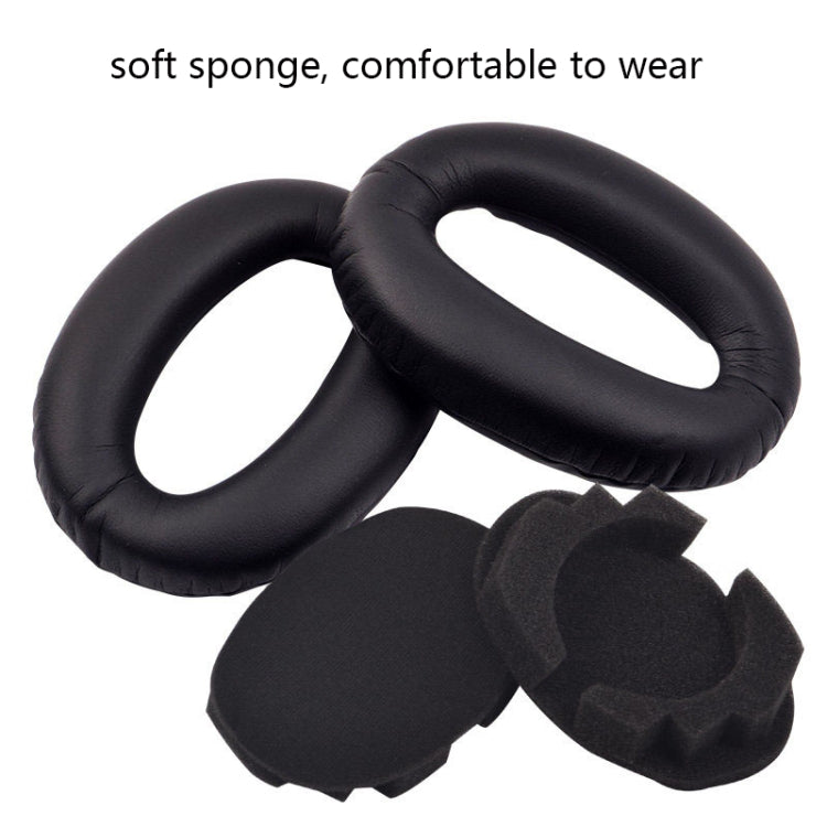2 PCS Headset Comfortable Sponge Cover For Sony WH-1000xm2/xm3/xm4, Colour: (1000XM4)Black Protein - Earmuff & Pad by PMC TechLife | Online Shopping South Africa | PMC TechLife