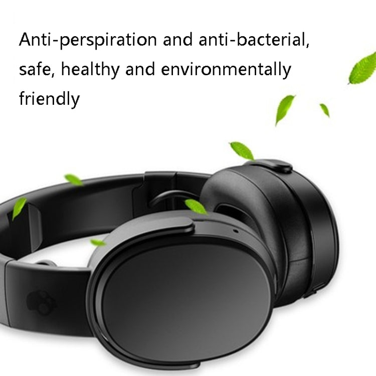 2 PCS Headphones Sponge Cover For Skullcandy Crusher 3.0 Wireless(Black) - Earmuff & Pad by PMC TechLife | Online Shopping South Africa | PMC TechLife | Buy Now Pay Later Mobicred