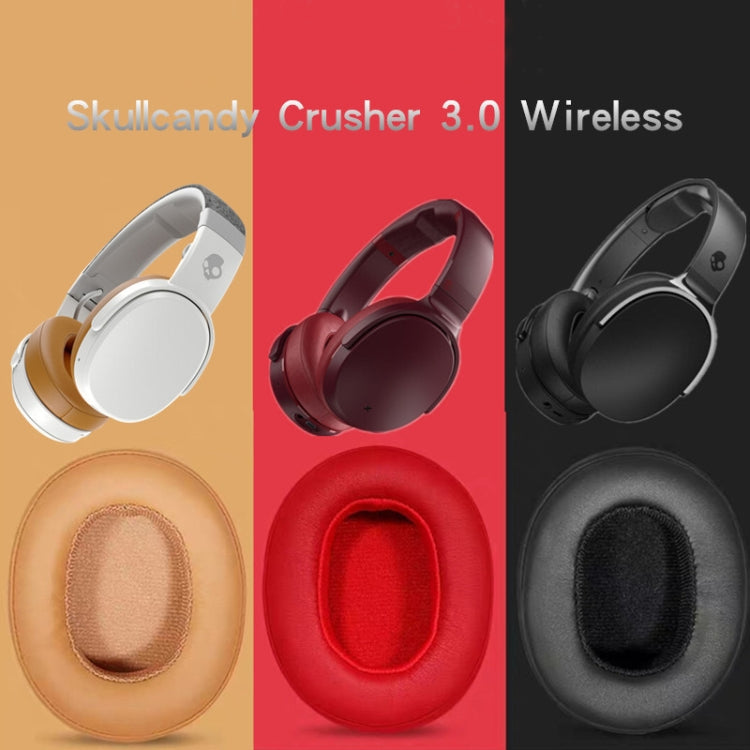 2 PCS Headphones Sponge Cover For Skullcandy Crusher 3.0 Wireless(Black) - Earmuff & Pad by PMC TechLife | Online Shopping South Africa | PMC TechLife | Buy Now Pay Later Mobicred