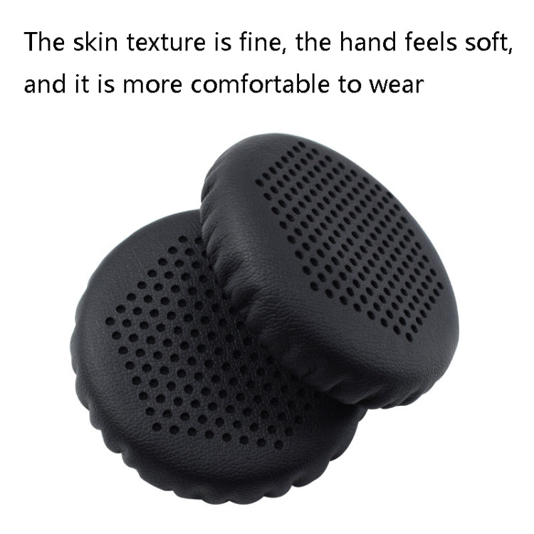 1 Pairs Headphones Leather Earmuffs For Edifier W570BT / W670BT(Black) - Earmuff & Pad by PMC TechLife | Online Shopping South Africa | PMC TechLife