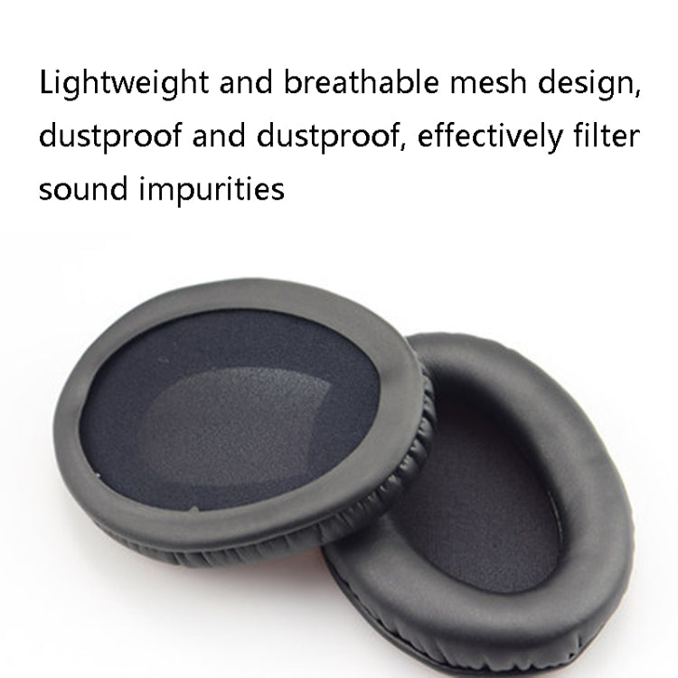1 Pairs Headset Sponge Cover Ear Pad Leather Case For Kingston Cloud Silver II, Colour: Grid - Earmuff & Pad by PMC TechLife | Online Shopping South Africa | PMC TechLife