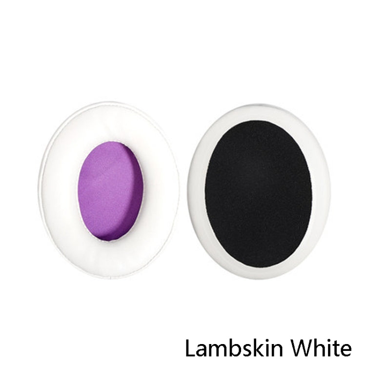 1 Pairs Headset Sponge Cover Ear Pad Leather Case For Kingston Cloud Silver II, Colour: Lambskin White - Earmuff & Pad by PMC TechLife | Online Shopping South Africa | PMC TechLife